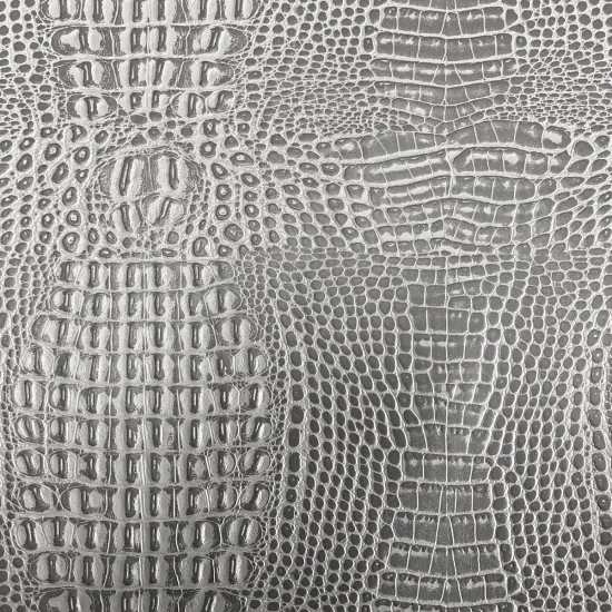 1 Yard Marine Gator Vinyl Fabric Waterproof Anti UV Outdoor Upholstery 54" Width Dark Brown {7}