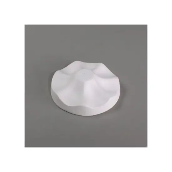 4.5" Dia x 1.25" Small Ruffle Drape Glass Fusing Kiln Mold {2}