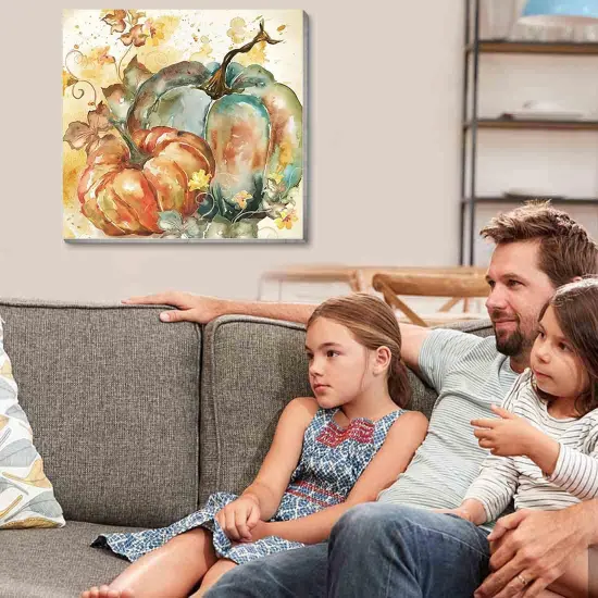 4 Pack Fall Pumpkin Paint by Numbers {3}