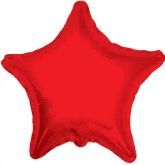 Red Star Mylar Balloon 18 {1}