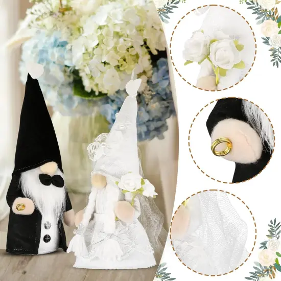 Engagement Plush Gnomes - Newlywed Couple Wedding Gifts {2}