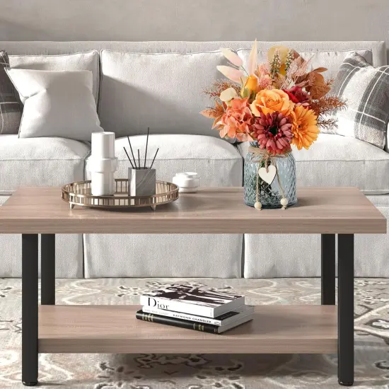 Fake Fall Flowers Centerpieces for Tables - Fall Red Yellow {2}