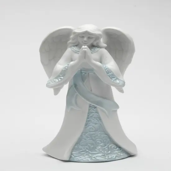 Ceramic Praying Angel Figurine, Home D&eacute;cor, Religious D&eacute;cor, Religious Gift, Church D&eacute;cor, Baptism Gift {5}
