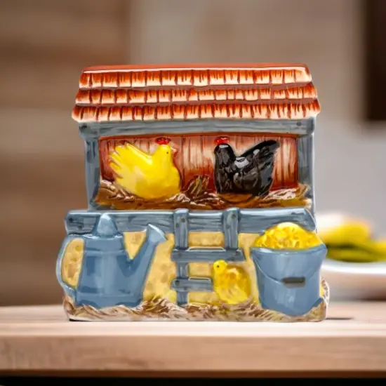 Ceramic Rooster Napkin Holder, Home D&eacute;cor, Gift for Her, Gift for Mom, Kitchen D&eacute;cor, Farmhouse D&eacute;cor, Fall Decor {2}