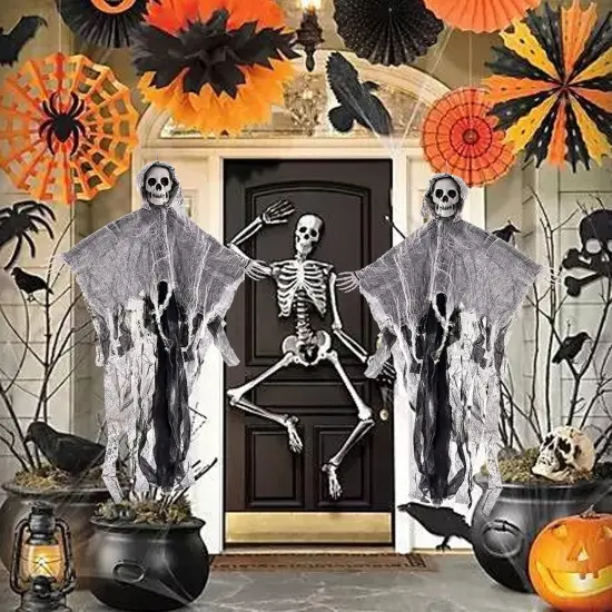 Halloween Hanging Ghost {5}