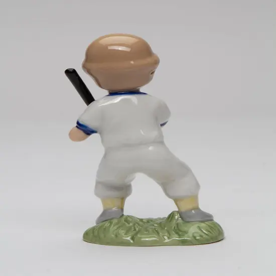 Ceramic Baseball Boy Figurine, Home D&eacute;cor, Gift for Him, Gift for Dad, Gift for Son, Game Room Decor {3}