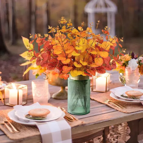 10PCS Fall Artificial Flowers {2}
