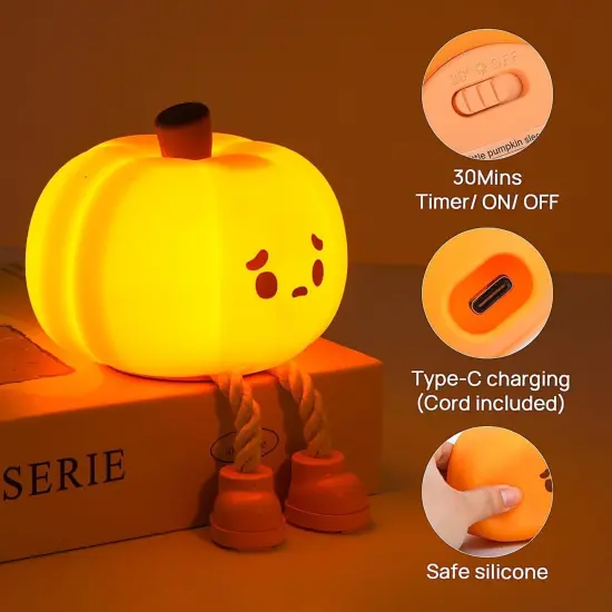 Silicone Dimmable Nursery Nightlight for Kids {5}