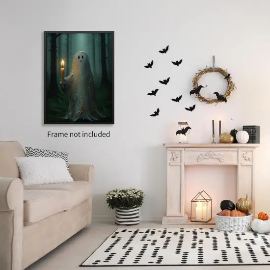 Moody Forest Spooky Poster {2}