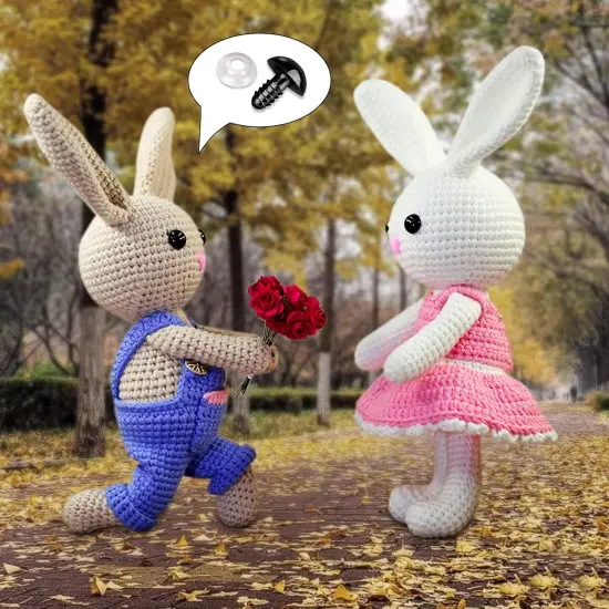 800Pcs Safety Eyes (6-14mm) {4}