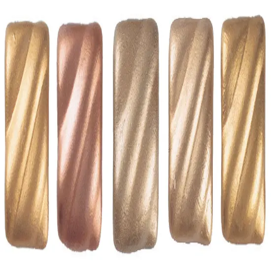 Amaco Rub 'N Buff Wax Metallic Finish, 5 Color Gold Assortment (Antique Gold, Autumn Gold, European Gold, Gold Leaf, Grecian Gold) {2}