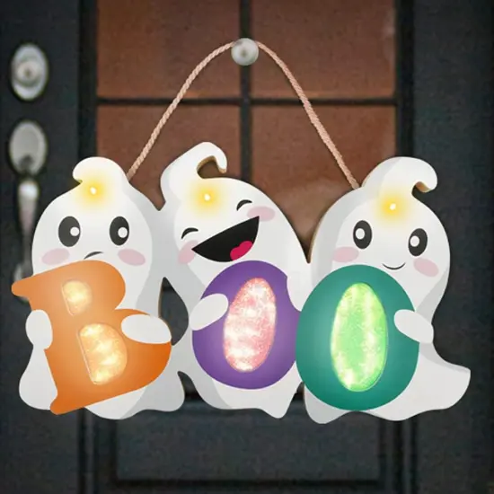 Halloween Welcome Sign,Outdoor Hanging Lighted Sign {2}