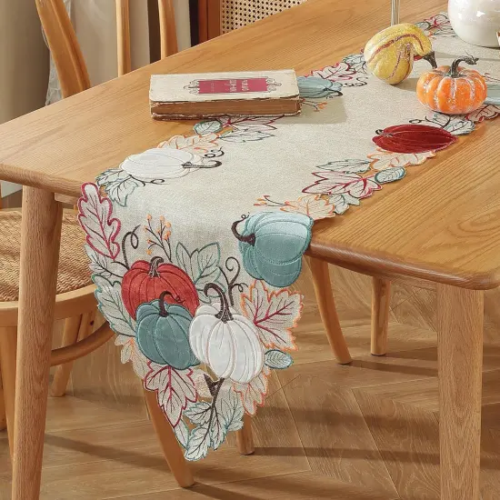 Fall Decorations for Home Table Runner 36 Inches {2}
