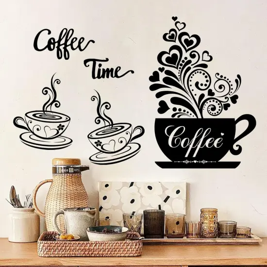 Coffee Cup Wall Decals {1}