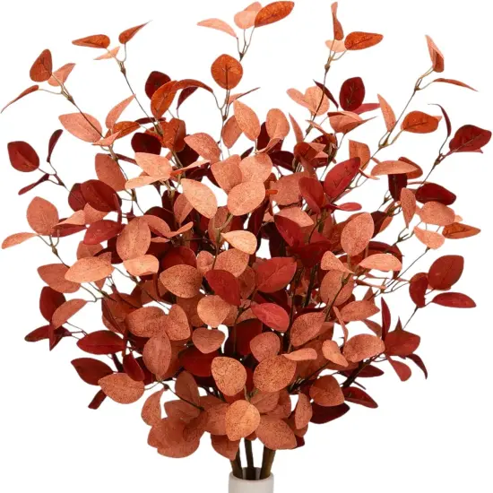 5 Pcs 27" Fall Eucalyptus Stems {1}