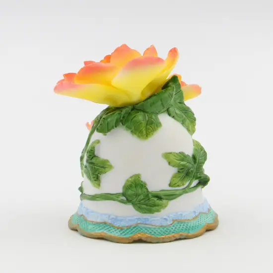 Ceramic Mini Peony Flower Bell, Home Decor, Wedding Decor, Gift for Her, Gift for Mom {3}