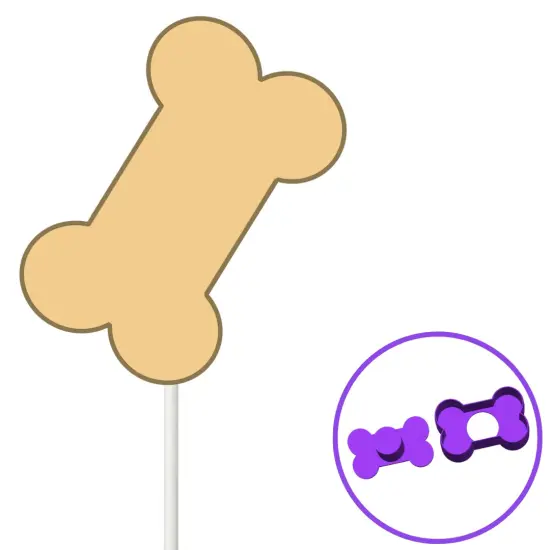 Dog Bone Cake Pop Mold {1}