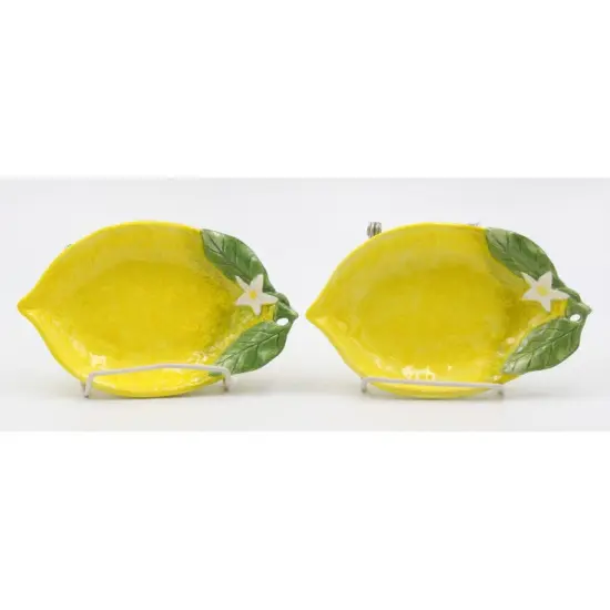 Hand Painted Ceramic Lemon Candy Dish, Small Plates, Home D&eacute;cor, Gift for Her, Gift for Mom, Kitchen D&eacute;cor, Farmhouse D&eacute;cor {3}