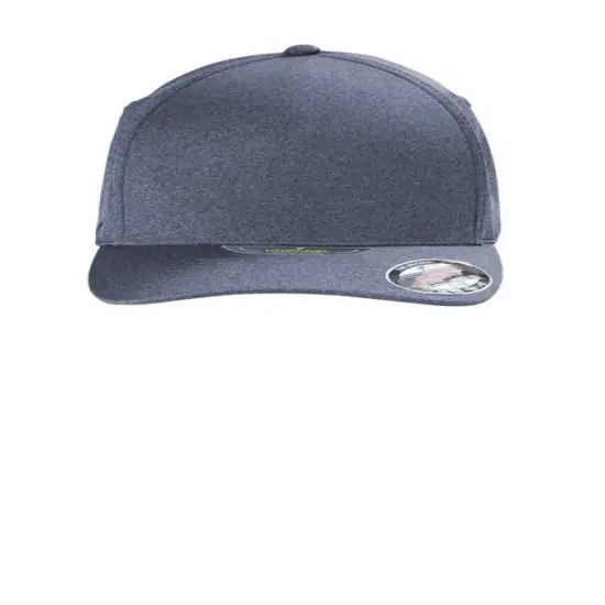 Port Authority&reg; Flexfit Melange Unipanel Cap Structured Mid Profile Seamless Front Stretch Fit {1}