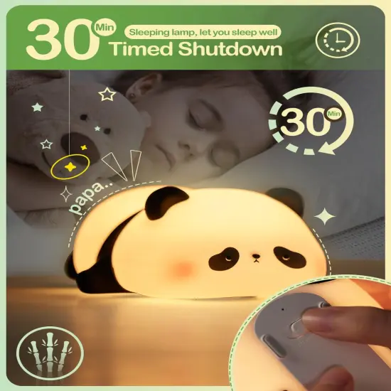 LED Squishy Novelty Animal Night Lamp {3}