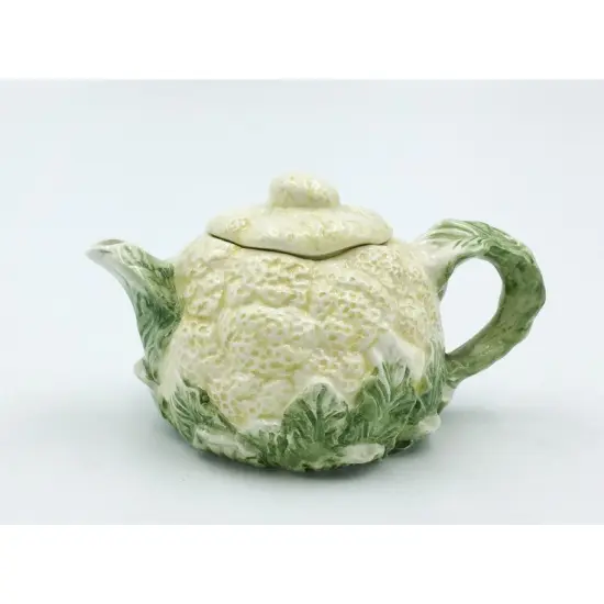 Ceramic Mini Cauliflower Teapot, Gift for Her, Gift for Mom, Tea Party D&eacute;cor, Caf&eacute; D&eacute;cor, Farmhouse Kitchen D&eacute;cor {3}