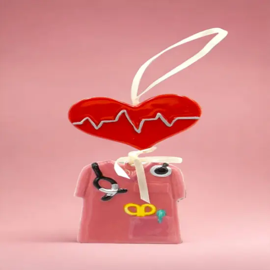 Ceramic Healthcare Hero Ornament - Nurse, Home D&eacute;cor, Gift for Her, Gift for Him, Gift for Nurse, Kitchen D&eacute;cor, Christmas D&eacute;cor {1}