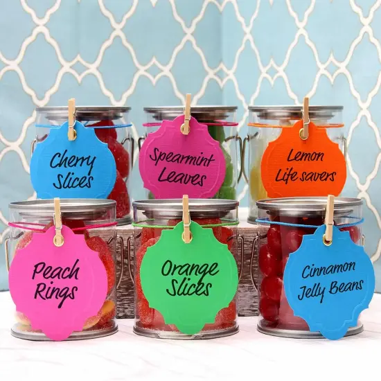 Brands Mini Clear Plastic Paint Cans (6-Pack {2}