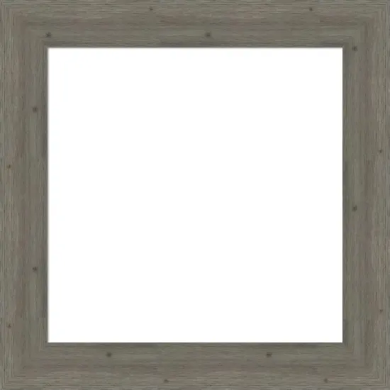 Fencepost Framed Dry Erase Magnetic Board Grey {1}