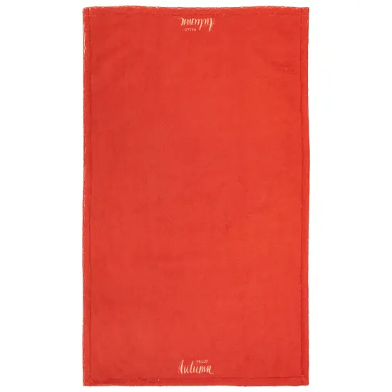 Northlight Hello Autumn and Floral Fall Harvest Kitchen Tea Towels - 26" - Set of 2 Multi {6}