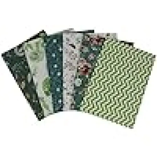 Patterns Craft Cotton Fabric Bundle for Sewing Quilting Patchwork Crafting Home D&eacute;cor {6}