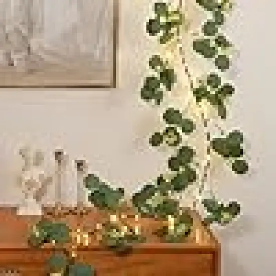 Artificial Christmas Greenery Cedar Tree Garland {5}