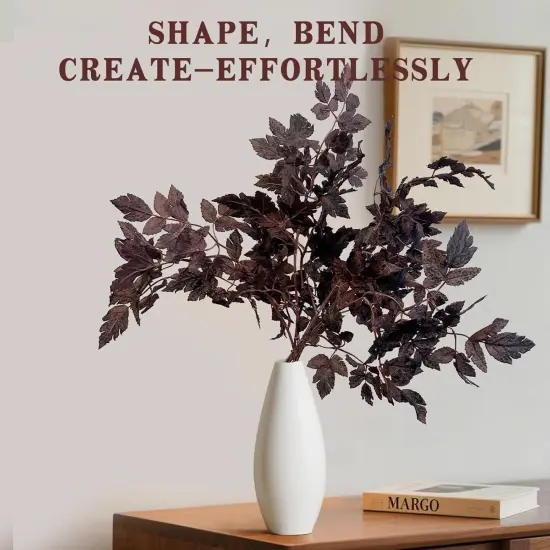 Artificial Cimicifuga Leaf Fall Spray {5}