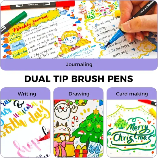 120 Colors Markers for Adult Coloring Books {4}