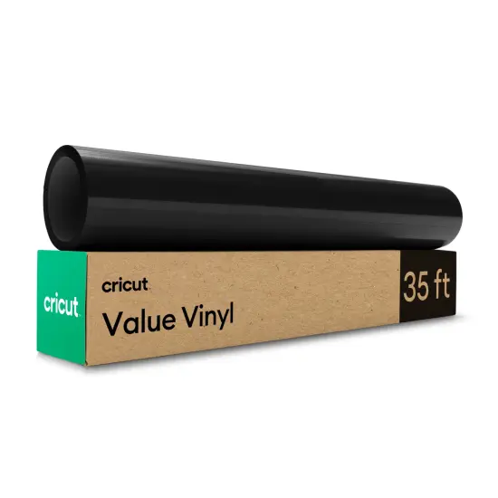 Cricut Value Vinyl (35 ft) - Black {1}