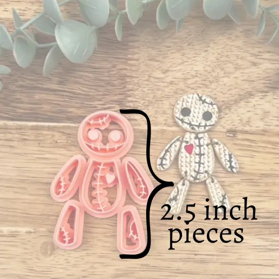 VOODOO DOLL SET | HALLOWEEN 2023 | CLAY CUTTER {2}