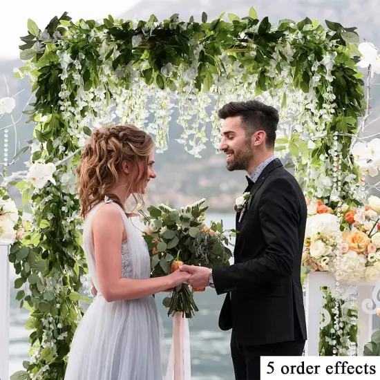 Wisteria Garland Artificial Flowers Wisteria Vine {6}