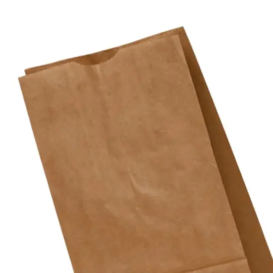 Kraft Grocery Bags 3 1/2'' x 2'' x 6 1/2'' {5}