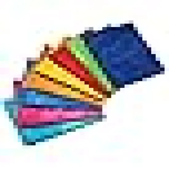 Squares Fat Quarters Multicolored for Patchwork DIY Sewing {6}