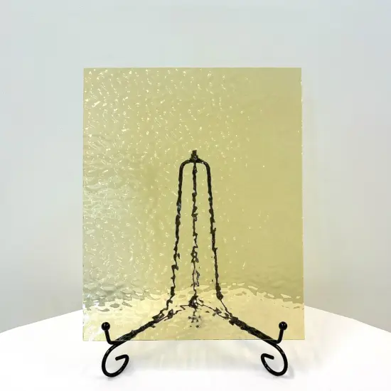 Wissmach CITRON English Muffle Stained Glass Sheet &ndash; Vintage Ripple Textured Art Glass for Mosaics, Panels, Lamps & DIY Crafts | Hand-selected by The Little Flowers {4}