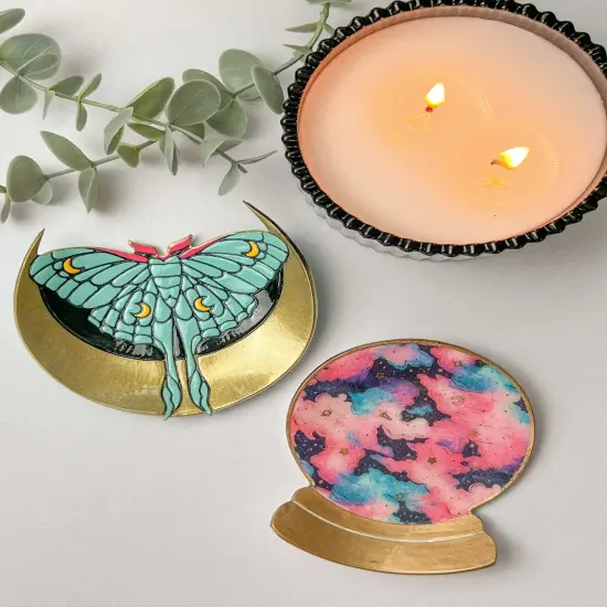 CRYSTAL BALL | TRINKET DISH | CLAY CUTTER {3}