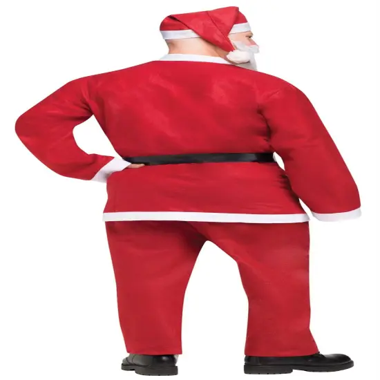 Santa Suit Value Economy Adult Mens Bar Hopping Christmas Costume - Standard SIze {1}