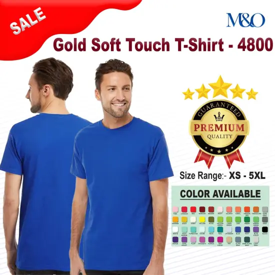 M&O&reg; Gold Soft Touch Crewneck Short Sleeve T-Shirt Forest green {2}