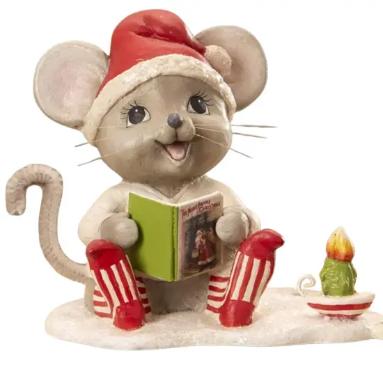 Manny Mouse with Candle 4" {1}
