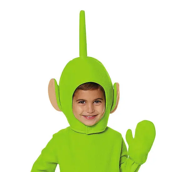 Toddler Teletubbies Green Dipsy Polyester Costume {2}