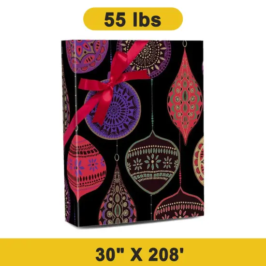 Joyful Ornament Gift Wrap Roll 30" x 208' 1 Roll {1}