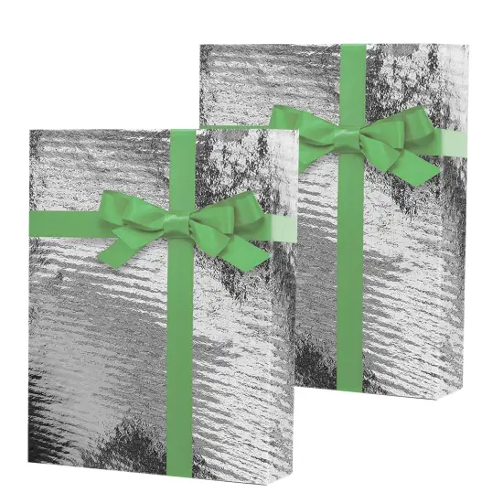 Metallic Foil Wrapping Paper Roll 30'' &times; 417' {6}