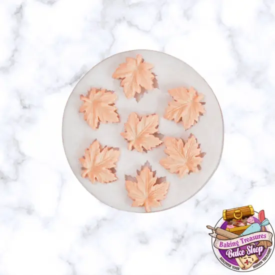 Fall Leaf Silicone Mold #2 {1}