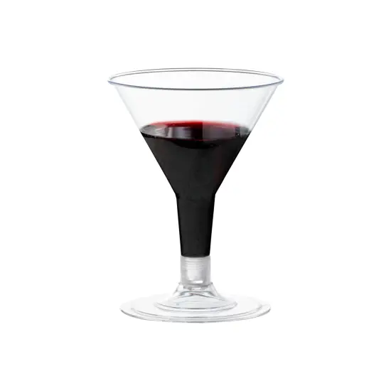 Clear Plastic Mini Martini Shot Glasses - 2 oz. (192 Glasses) {2}