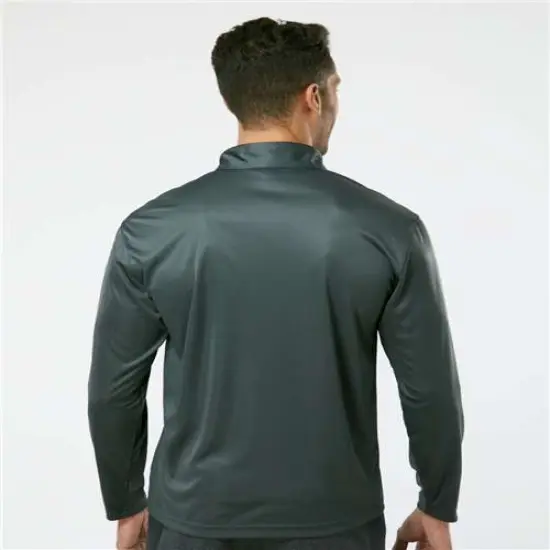 Paragon&reg; Malibu Performance Quarter Zip Pullover White {6}