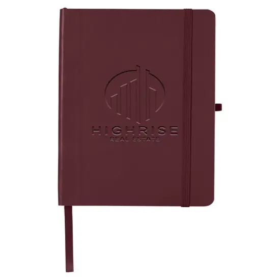 CORE365&reg; Soft Cover Journal Notebook 5.25" X 8.25" BURGUNDY {1}